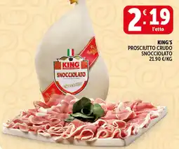 Deco Superstore King's prosciutto crudo snocciolato offerta