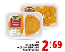 Deco Superstore Aia gli originali cordon bleu, nuggets offerta