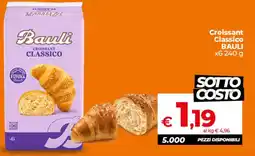 Ipercoop Croissant Classico BAULI x6 offerta