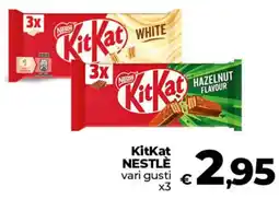 Ipercoop KitKat NESTLÈ x3 offerta