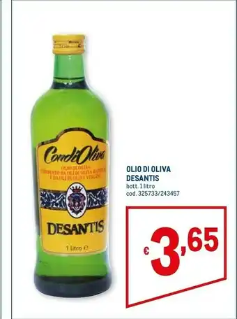 Metro Olio di oliva offerta