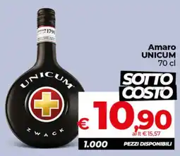 Ipercoop Amaro UNICUM 70 cl offerta