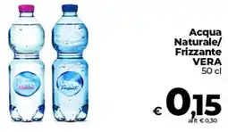 Ipercoop Acqua Naturale/ Frizzante VERA offerta
