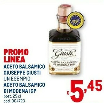 Metro Aceto balsamico offerta