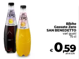 Ipercoop Bibite Gassate Zero SAN BENEDETTO offerta
