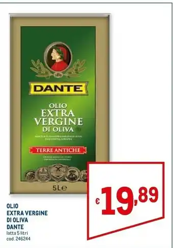 Metro Olio extra vergine di oliva classico offerta