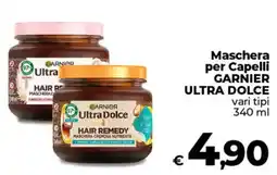 Ipercoop Maschera per Capelli GARNIER ULTRA DOLCE offerta