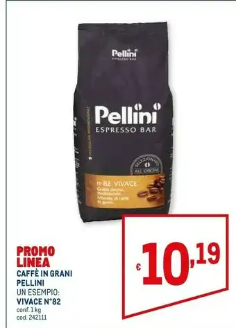 Metro Caffe in grani offerta