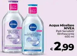Ipercoop Acqua Micellare NIVEA offerta