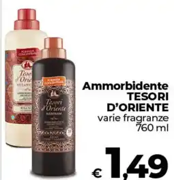 Ipercoop Ammorbidente TESORI D'ORIENTE offerta