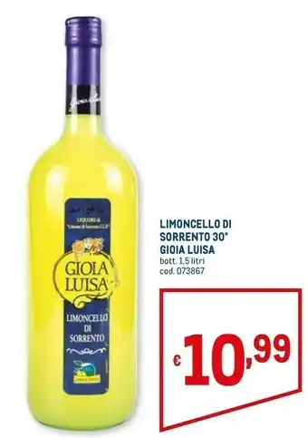 Metro Limoncello di sorrento offerta