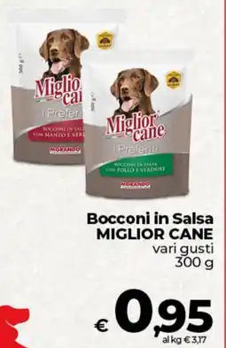 Ipercoop Bocconi in Salsa MIGLIOR CANE offerta