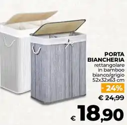 Ipercoop Porta biancheria offerta