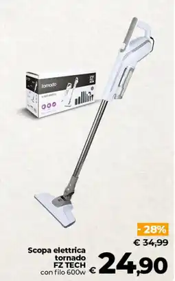 Ipercoop Scopa elettrica tornado FZ TECH offerta