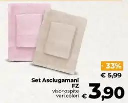 Ipercoop Set Asciugamani FZ offerta