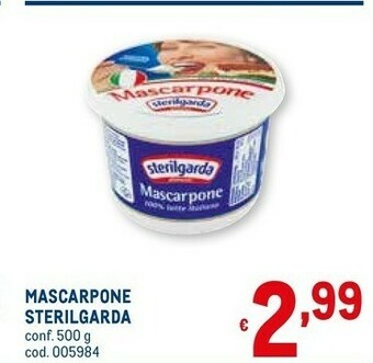 Metro Mascarpone 500 g(ml) offerta
