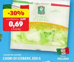 ALDI I colori del sapore cuori di iceberg offerta