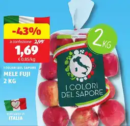 ALDI I colori del sapore mele fuji offerta