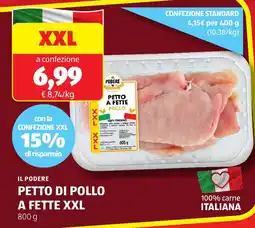 ALDI Il podere petto di pollo a fette XXL offerta