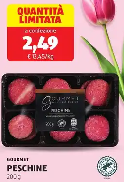 ALDI Gourmet peschine offerta