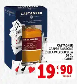 Deco Superstore Castagner grappa amarone della valpolicella + carte offerta