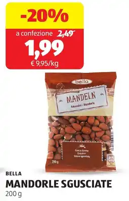ALDI Bella mandorle sgusciate offerta