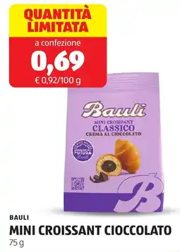 ALDI Bauli mini croissant cioccolato offerta