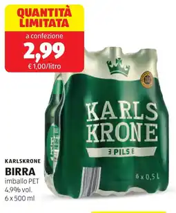 ALDI KARLSKRONE Birra offerta