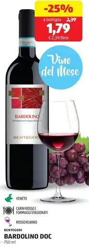 ALDI Bentegodi bardolino DOC offerta