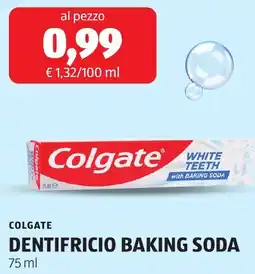 ALDI Colgate dentifricio baking soda offerta