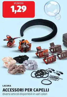 ALDI Lacura accessori per capelli offerta