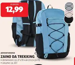 ALDI Adventuridge zaino da trekking offerta