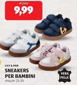 ALDI LILY & DAN Sneakers per bambini offerta