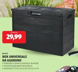 ALDI Belavi box universale da giardino offerta