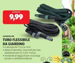 ALDI Gardenline tubo flessibile da giardino offerta