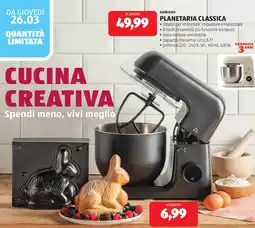 ALDI Ambiano planetaria classica offerta