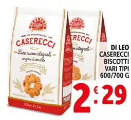 Deco Superstore Di leo caserecci biscotti offerta