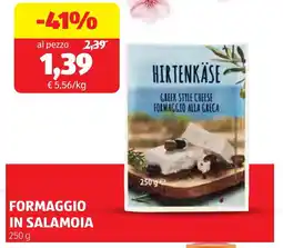 ALDI Formaggio in salamoia offerta