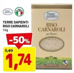 DPiù Terre sapienti riso carnaroli offerta