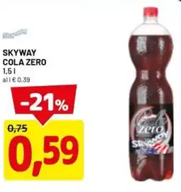 DPiù Skyway cola zero offerta