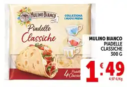 Deco Superstore Mulino bianco piadelle classiche offerta