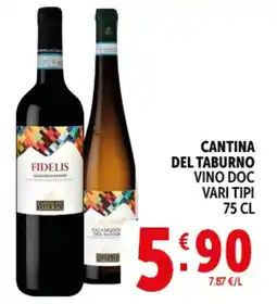 Deco Superstore Cantina del taburno vino doc offerta