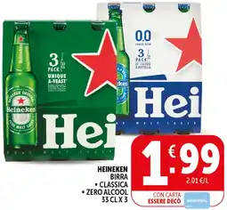 Deco Supermercati Heineken birra offerta