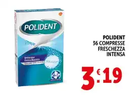 Deco Superstore Polident 36 compresse freschezza intensa offerta