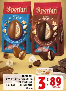 Deco Supermercati Sperlari ovetti con granella di torrone offerta