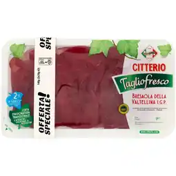 Spazio Conad BRESAOLA DELLA VALTELLINA IGP TAGLIOFRESCO CITTERIO offerta