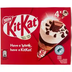 Spazio Conad CONO VANIGLIA E CACAO KIT KAT offerta