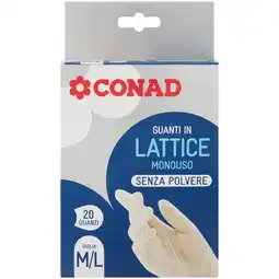 Spazio Conad GUANTI IN LATTICE CONAD offerta