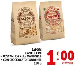 Deco Supermercati Sapori cantuccini offerta