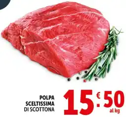 Deco Supermercati Polpa sceltissima di scottona offerta